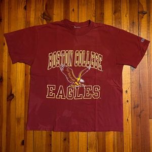 Vintage Boston College T-Shirt Single Stitch